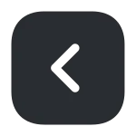 Arrow Square Left SVG Icon